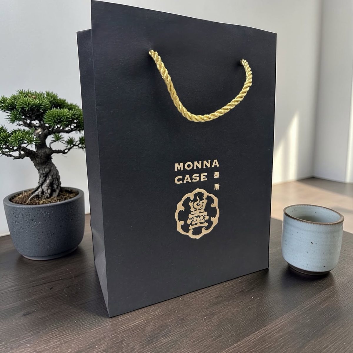 品牌紙袋燙金作品